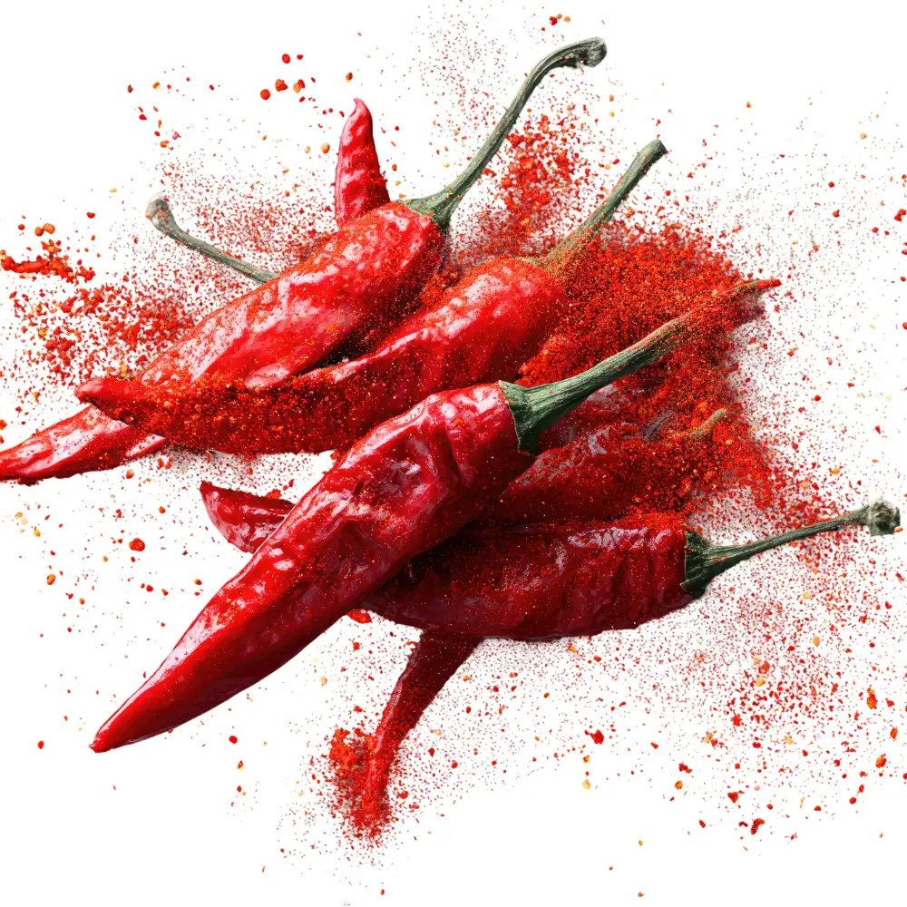 Pure High Quality Dried Red Chilli Powder from India